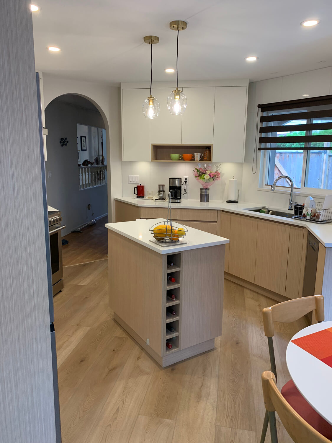 Kitchen and Living Renovation Dayton Court Richmond