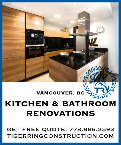 Kitchen & Bathroom Renovation Banner in Vancouver, BC