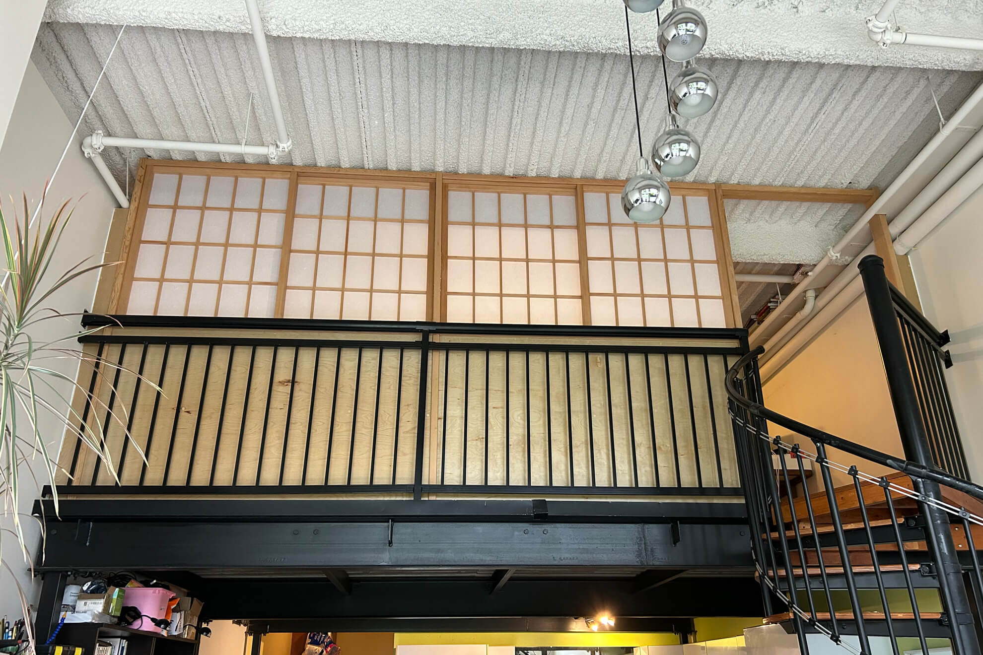 Japanese Shoji Sliding Door Installation - E 1st Ave, Vancouver, BC