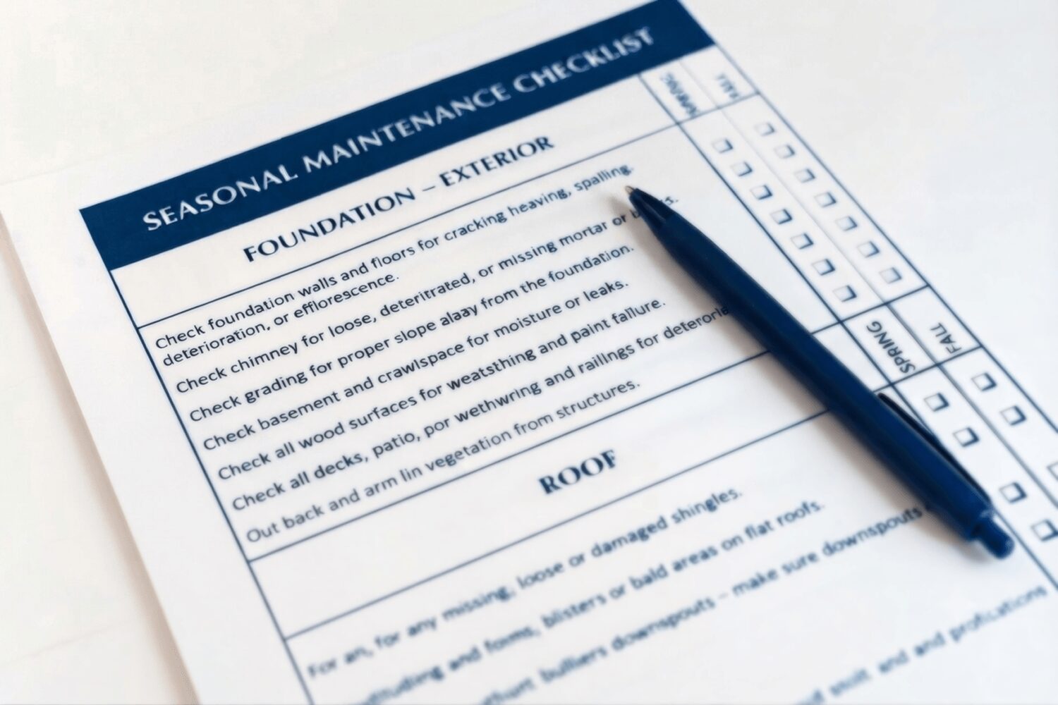 Fall Home Maintenance Checklist for Vancouver Homeowners