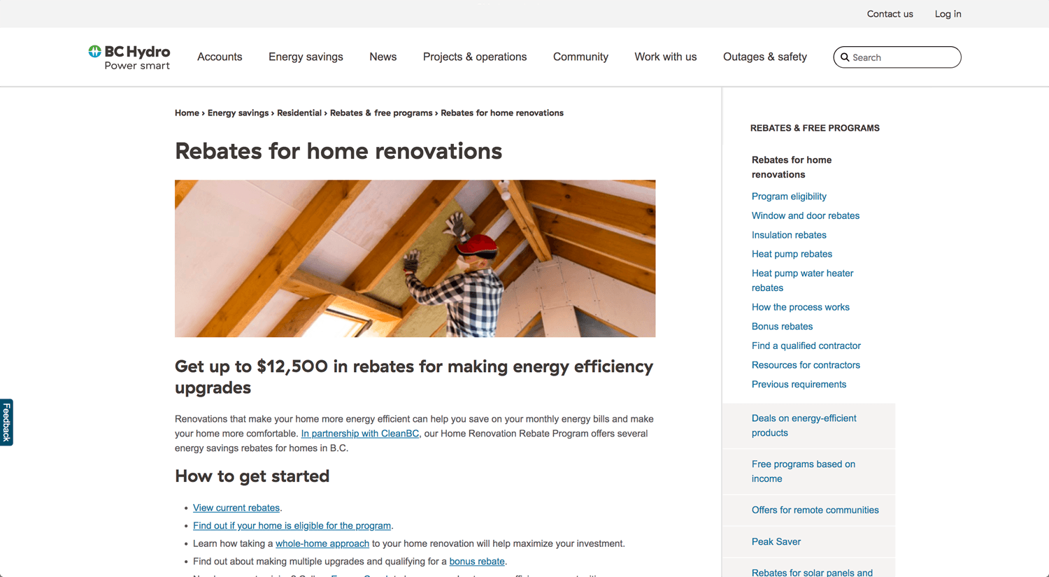 Home Renovation Rebates in Vancouver, BC